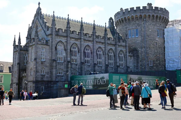 Дублінський Замок Колишній Замок Мотт Бейлі Нинішній Урядовий Комплекс Ірландії — стокове фото