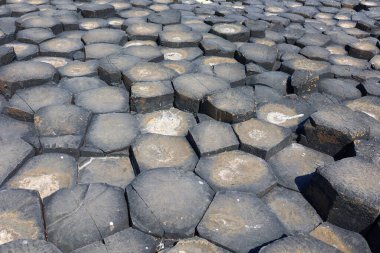 Dev Geçidi, yaklaşık 40.000 birbirine kenetlenmiş bazalt sütunun oluşturduğu bir alandır. Antik bir volkanik çatlağın sonucu olarak oluşmuş..     