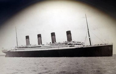 BELFAST NORTHERN IRELAND UNITED KINGDOM 06 03 2023: RMS Titanic was a British passenger liner, operated by the White Star Line, that sank in the North Atlantic Ocean on 15 April 1912 clipart