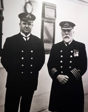LIVERPOOL UNITED KINGDOM 06 07 2023: Edward J Smith British marine officer. Served as master for White Star Line vessels. He was the captain of RMS Titanic and perished when the ship sank clipart