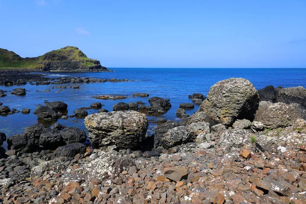 Scenic View Famous Giant Causeway County Antrim North Coast Northern — Stock Photo, Image