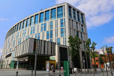 DUBLIN REPUBLIC OF IRELAND 05 28 2023: Dublin city's modern architectural treasures