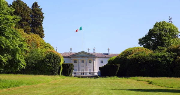 Irská Republika 2023 Aras Uachtarain Residence President Dříve Viceregal Lodge — Stock fotografie