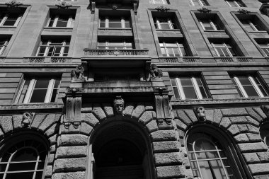 Liverpool, İngiltere 'de güzel mimari ve sokak manzarası  