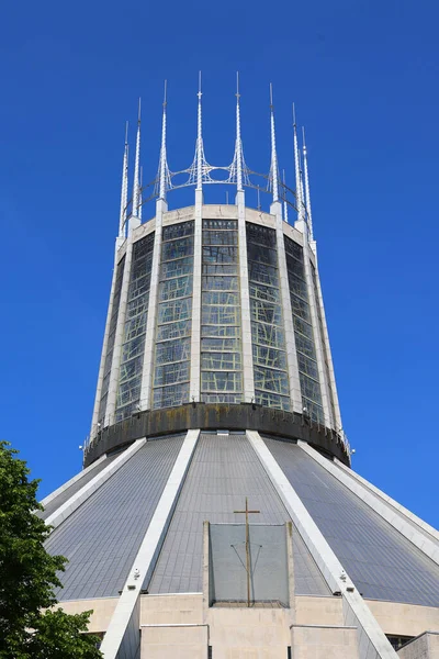 利物浦总主教座堂 英国利物浦 — 图库照片