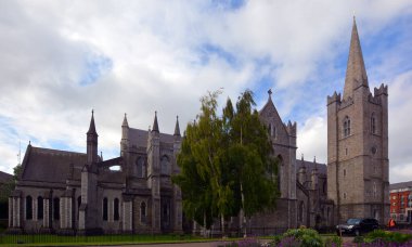 DUBLIN REPUBLIC OF IRELAND 05 28 2023: Christ Church Cathedral is one of Dublin's oldest buildings, a leading visitor attraction and a place of pilgrimage for almost 1,000 years.