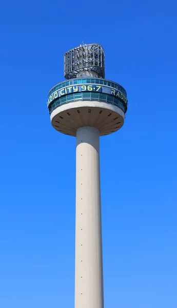 リヴェルポールはキングダム06 2023 ラジオシティタワーまたはセントジョンズビーコンは 1969年に建てられ エリザベス2世によってオープンしたリヴァプールのラジオと観測塔です — ストック写真
