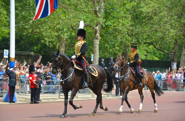 London United Kingdom 2023 King Guards Sovereign Birthday Officially Celebrated — Stock Photo, Image