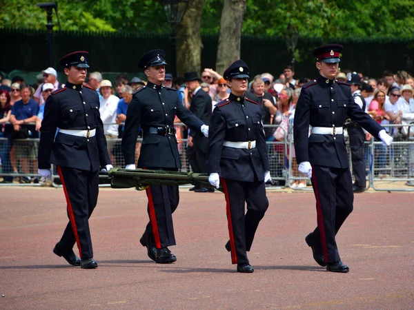 London United Kingdom 2023 King Guards Sovereign Birthday Officially Celebrated — Stock Photo, Image