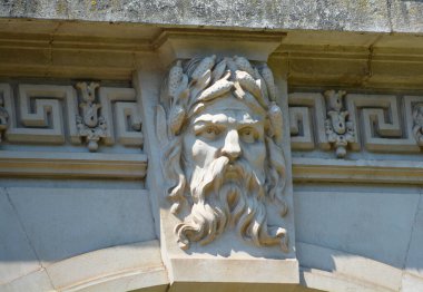 LiVERPOOL BİRLİK KINGDOM 06 07 2023: Liverpool 'da Art Nouveau mimarisi. Liverpool Şehir Merkezi 'nde muhteşem Art Deco mimarisi