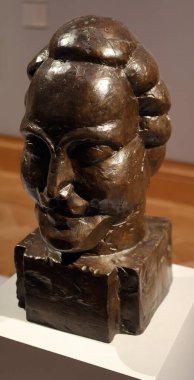 CARDIFF BİRLİK KINGDOM 06 17 23: Henri Matisse, Henriette III Henriette serisindeki önceki heykele dayanmaktadır.