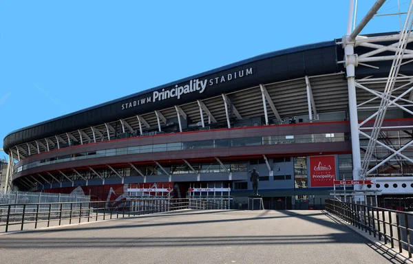 Cardiff Wales Förenade Kungariket Millennium Stadium Känd Sedan 2016 Som — Stockfoto