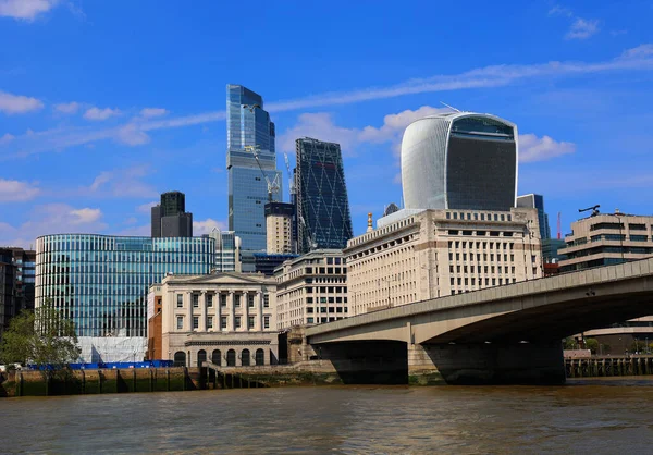 London Förenade Kungariket 2023 Fenchurch Street Kommersiell Skyskrapa London Som — Stockfoto