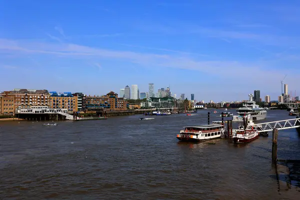 London United Kingdom 2023 Londyńska Panorama Miasta Pięknej Architekturze — Zdjęcie stockowe