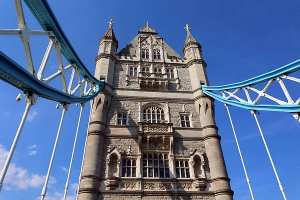 Festői Felvétel Híres Tower Bridge Londonban Egyesült Királyság — Stock Fotó