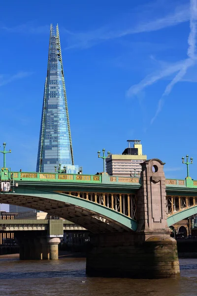 London Förenade Kungariket 2023 Shard London Bridge Den Högsta Byggnaden — Stockfoto