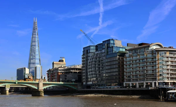 London Förenade Kungariket 2023 Shard London Bridge Den Högsta Byggnaden — Stockfoto