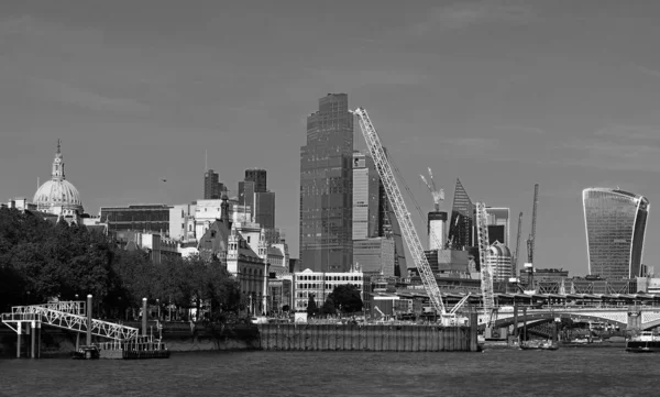 London Regele Unit 2023 Orizontul Londrei Clădiri Moderne Înalte — Fotografie, imagine de stoc