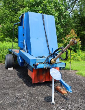 MAGOG QUEBEC CANADA 07 31 2023: Ekmek ve ekmek için tarım makineleri