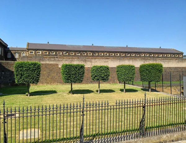 stock image BELFAST NORTHERN IRELAND UNITED KINGDOM 06 03 2023: HMP Belfast, also known as Crumlin Road Gaol, is a former prison situated on the Crumlin Road in north Belfast