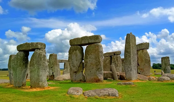 Salisbury United Kingdom Stonehenge Prehistoric Monument Salisbury Wiltshire Consists Outer — Fotografia de Stock