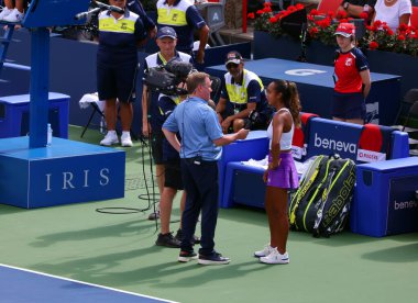 Montreal, QueBEC, Kanada - 08 08: 23 Rogers Kupası. Ulusal Banka Açık Sunar Rogers