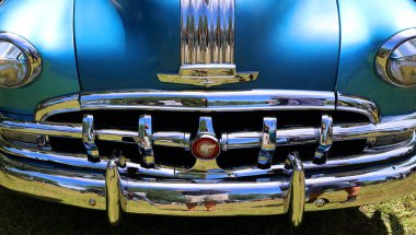 Granby QueBEC CANADA 07: 30: 23 Eski araba eski otomobil sergisi