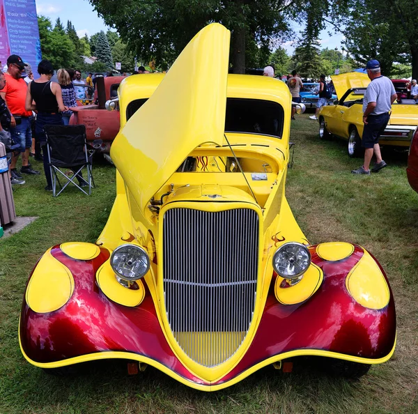 Granby Quebec Canada Stary Samochód Wystawie Auto Retro — Zdjęcie stockowe