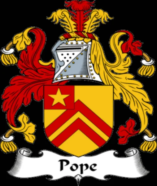 Герб Папы Римского — стоковое фото