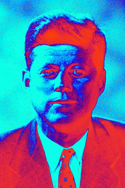 Circa 1960 John Kennedy Souvent Appelé Par Ses Initiales Jfk — Photo