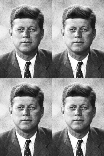 Circa 1960 John Kennedy Muitas Vezes Referido Por Suas Iniciais — Fotografia de Stock