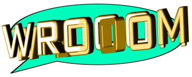 Çizgi roman bulutunda karikatür çizimi