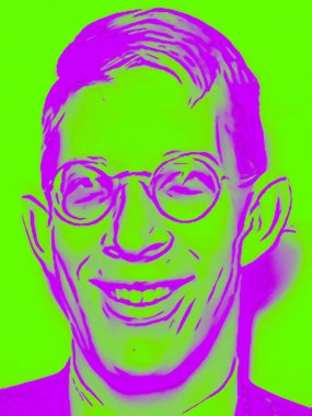 CIRCA 2019: Guinness Rekorlar Kitabı 'na göre, Robert Wadlow' un pop sanatı - tarihteki en uzun kayıtlı kişi