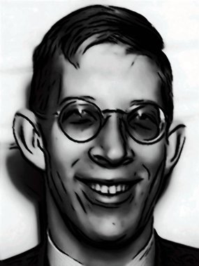 CIRCA 2019: Guinness Rekorlar Kitabı 'na göre, Robert Wadlow' un pop sanatı - tarihteki en uzun kayıtlı kişi