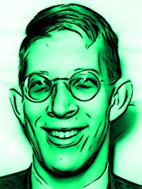 CIRCA 2019: Guinness Rekorlar Kitabı 'na göre, Robert Wadlow' un pop sanatı - tarihteki en uzun kayıtlı kişi