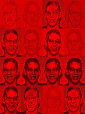 CIRCA 2019: Guinness Rekorlar Kitabı 'na göre, Robert Wadlow' un pop sanatı - tarihteki en uzun kayıtlı kişi