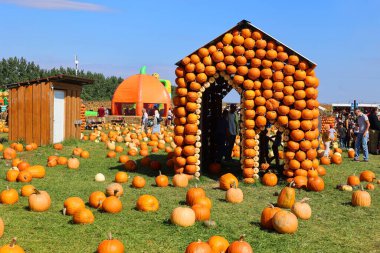 En orijinal balkabağı köyü CitrouilleVille