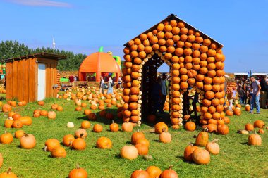 En orijinal balkabağı köyü CitrouilleVille