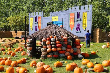 En orijinal balkabağı köyü CitrouilleVille