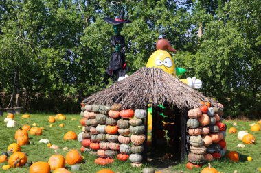 En orijinal balkabağı köyü CitrouilleVille