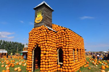 En orijinal balkabağı köyü CitrouilleVille