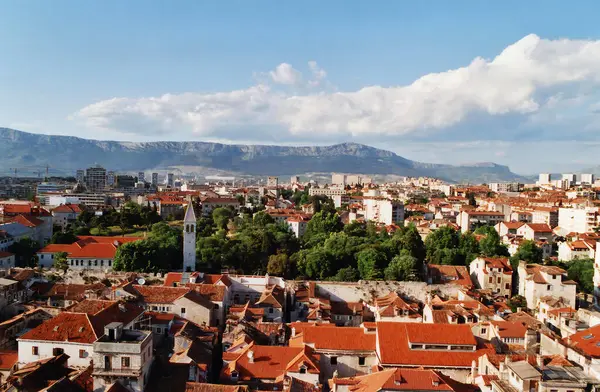 stock image SUPETAR BRAC ISLAND CROATIA 05 22 2000: Supetar, Brac island in the Adriatic Sea within Croatia. it the largest island in Dalmatia, and the third largest in the Adriatic