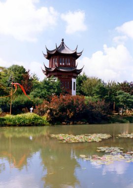 Montreal CANADA 08: 21 1999 Montreal botanik bahçesi en önemli botanik bahçelerinden biri olarak kabul edilmektedir.