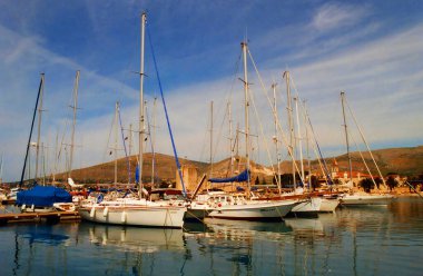 BRAC CROATIA 05 27 2000: Brac Adriyatik Denizi 'nde bir Hırvat adasıdır ve bu ada Dalmaçya' nın en büyük, Adriyatik Denizi 'nin ise en büyük üçüncü adasıdır.