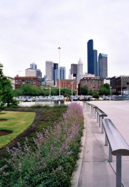 SEATTLE WASHINGTON AMERİKA BİRLİK Eyaletleri 06: 12 2005: Seattle şehir merkezi