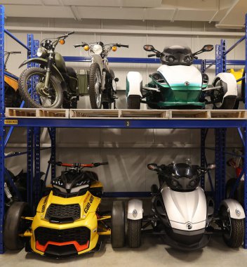 VALCOURT QUEBEC CANADA 07-02-2024: J. Armand Bombardier Müzesi