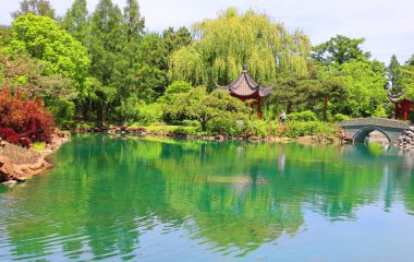 Parkın güzel manzarası