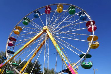 BROME QUEBEC CANADA 08: 30 2024: Tarım Fuarları Fuarı Brome.