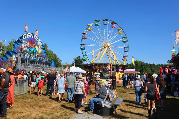 stock image BROME QUEBEC CANADA 08 30 2024: Agricultural fairs Expo Brome.