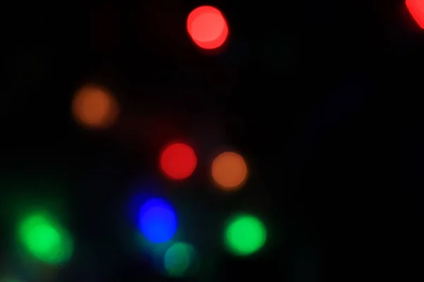 Bulanık Siyah Arkaplan Üzerindeki Işık — Stok fotoğraf